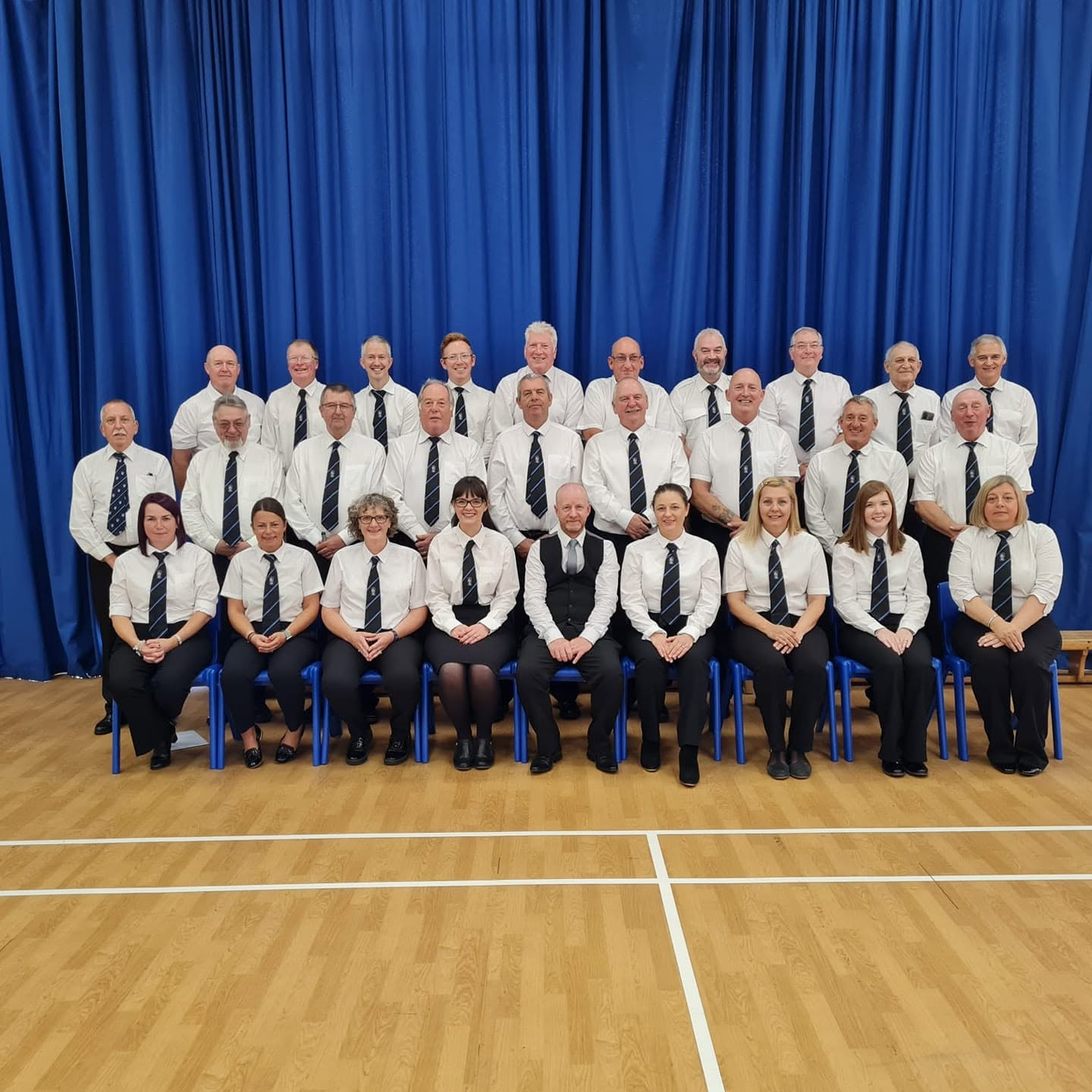 Members of Knottingley Silver Band