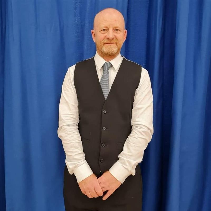 Kevin Belcher, former Musical Director of Knottingley Silver Band